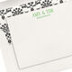 Stacked Modern Text Flat Note Cards - Letterpress Image 6 of 8
